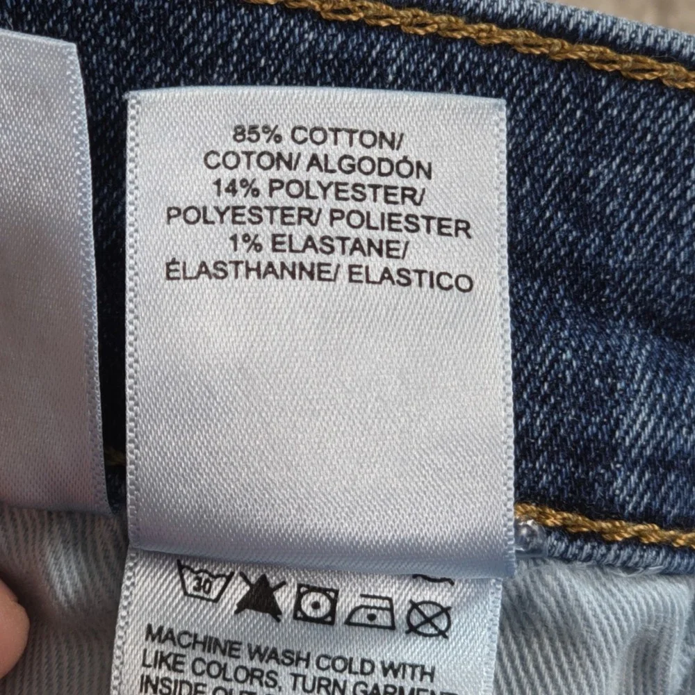 Lucky Brand Jeans Men 412 Athletic Slim Fit Size 38 Waist Medium Wash Blue Denim